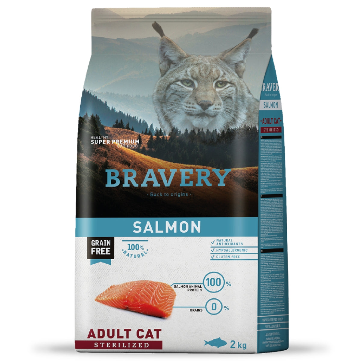 BRAVERY SALMON ADULT CAT STERILIZED