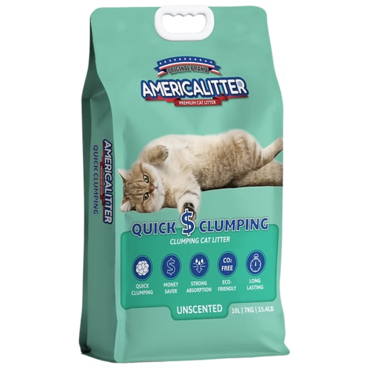 ARENA SANITARIA AMERICA LITTER QUICK CLUMPING