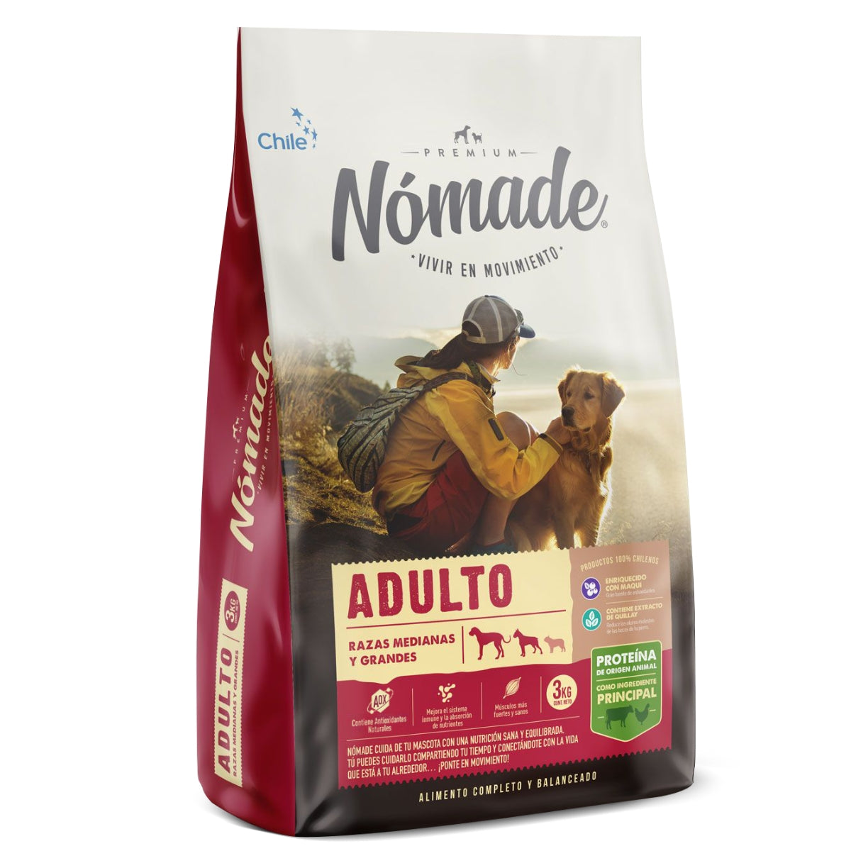 NOMADE PERRO ADULTO RAZA MEDIANA Y GRANDE