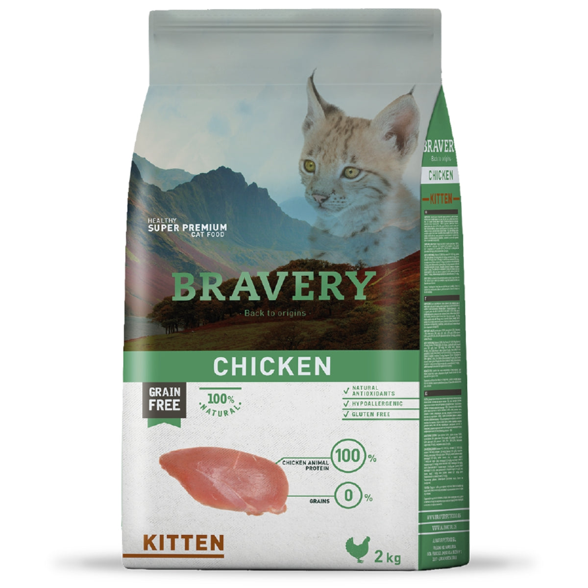 BRAVERY CHICKEN KITTEN