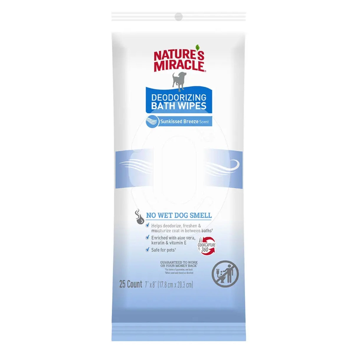 NM PERRO DEODORIZING BATH WIPES – FRESH & CLEAN