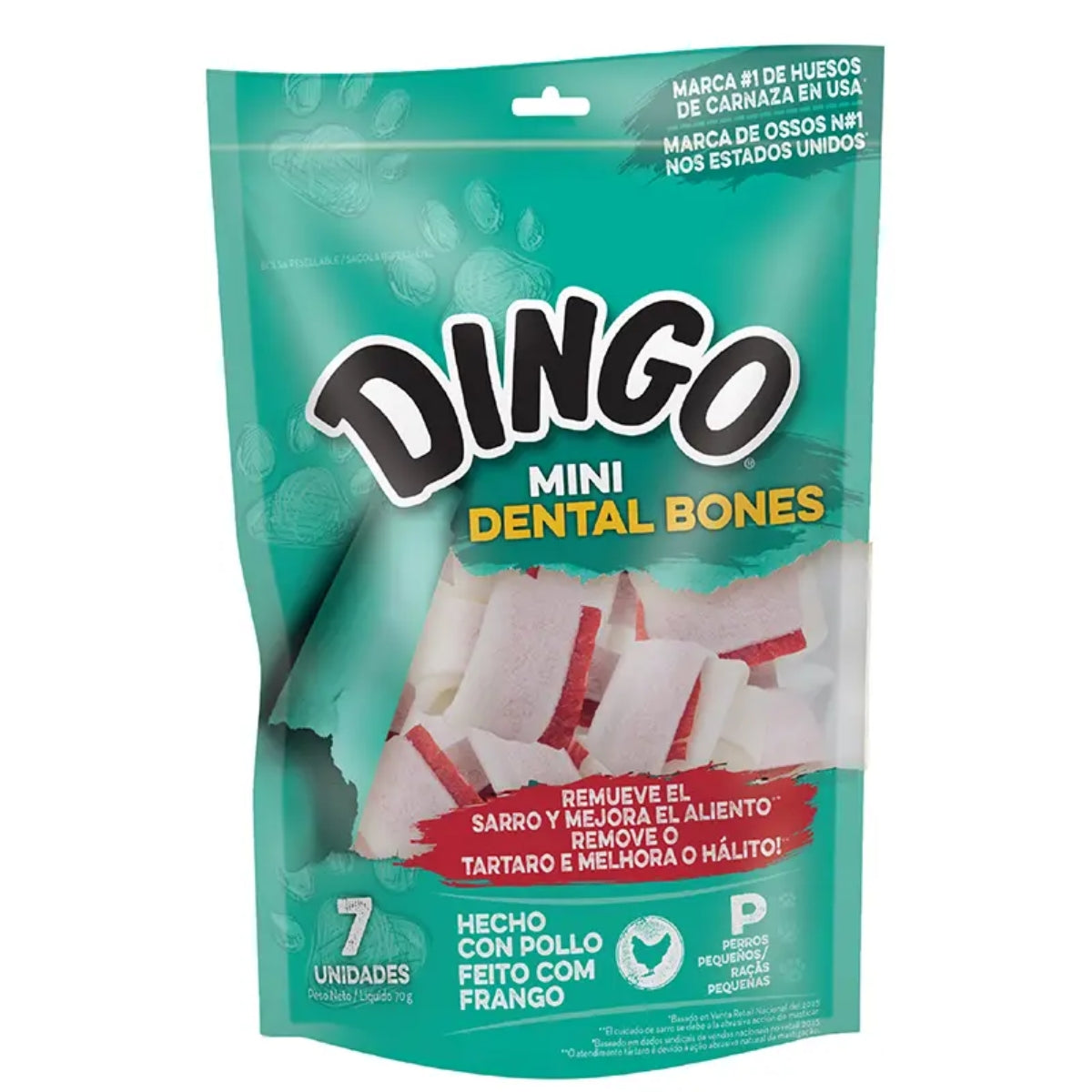DINGO DENTAL MINI BONES 7 UNIDADES