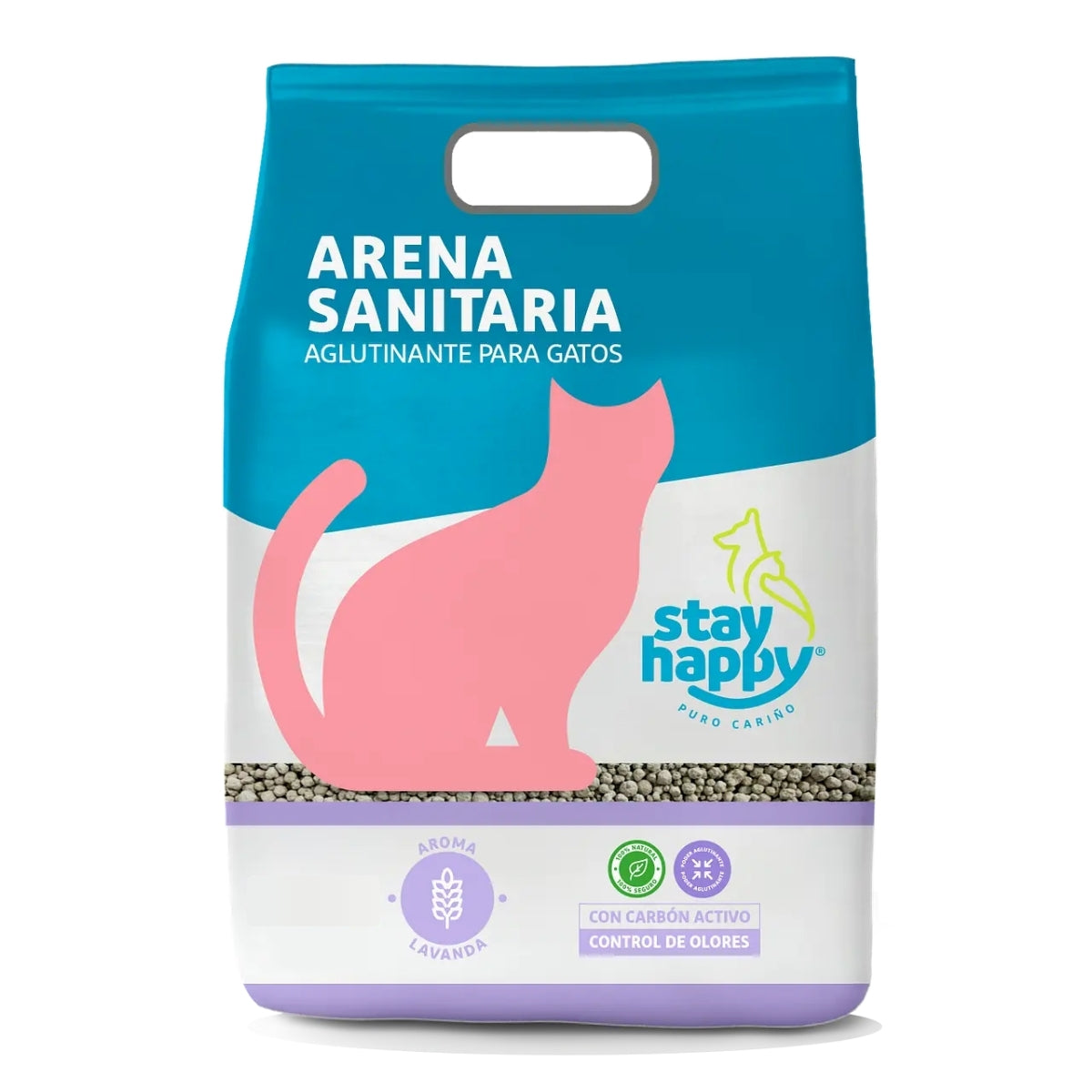 ARENA SANITARIA STAY HAPPY AROMA LAVANDA