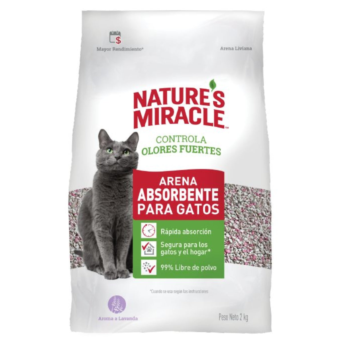 NM ARENA ABSORBENTE PARA GATOS AROMA LAVANDA