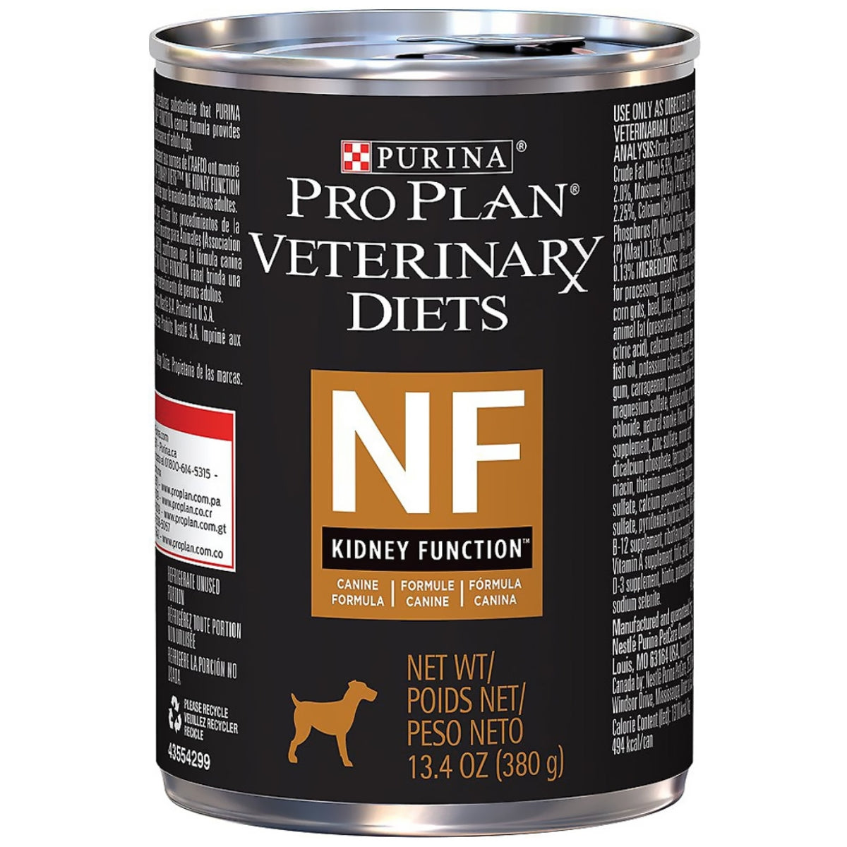 PURINA PROPLAN LATA PERRO VETERINARY DIETS NF KIDNEY FUNCTION