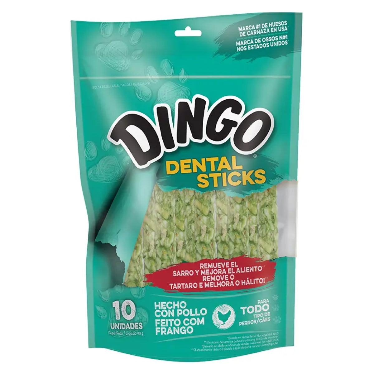 DINGO DENTAL STICK 10 UNIDADES