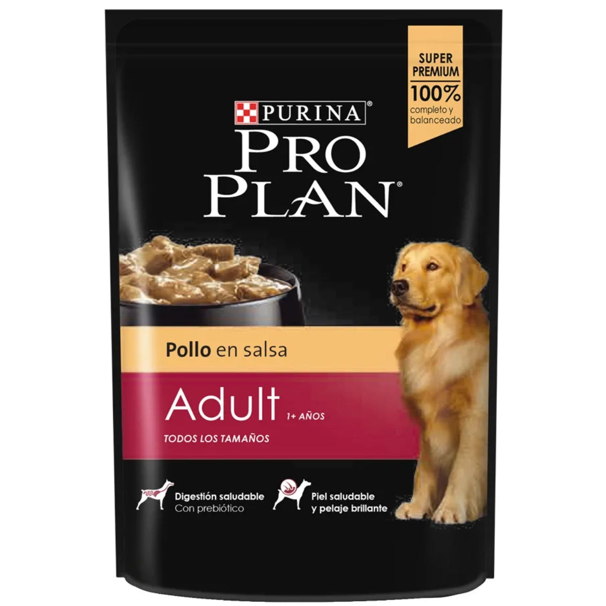 PURINA PROPLAN POUCHE PERRO ADULTO POLLO EN SALSA