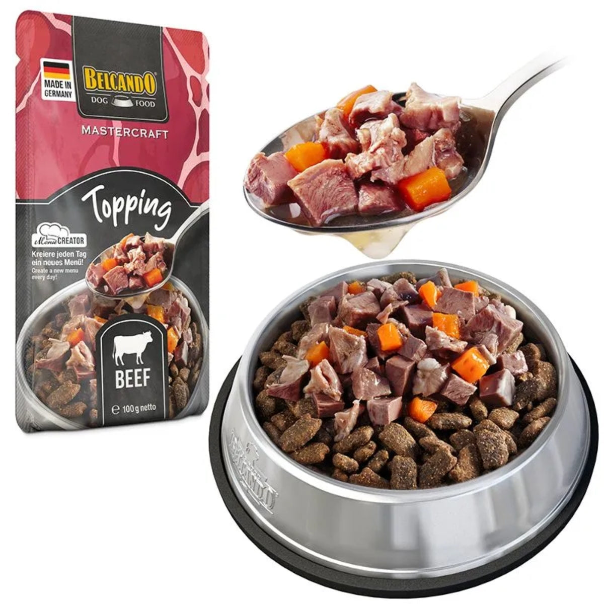 BELCANDO PERRO TOPPING TERNERA
