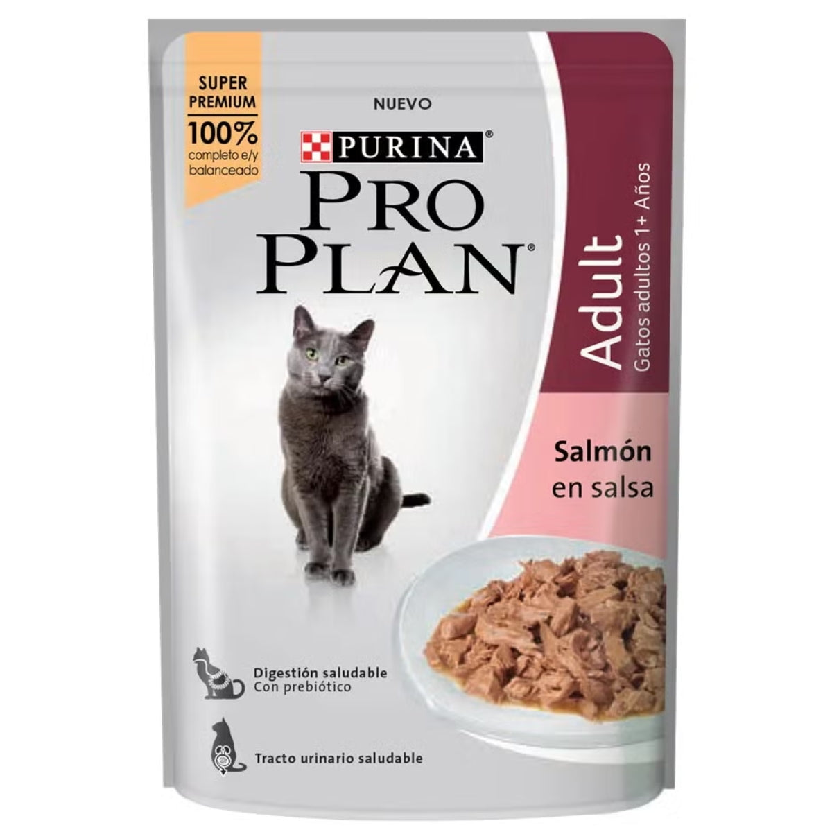 PURINA PROPLAN POUCHE GATO ADULTO SALMON EN SALSA
