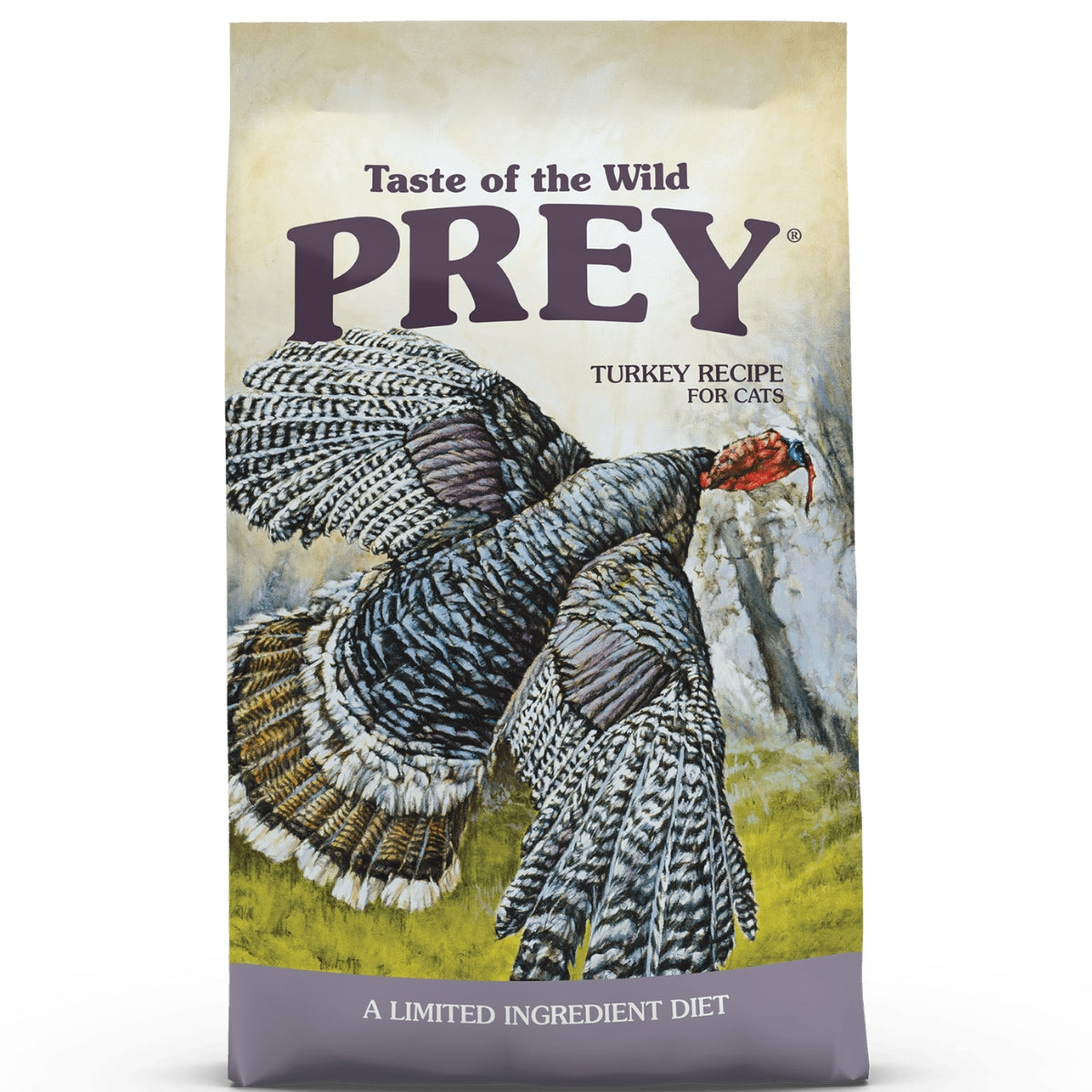 TASTE OF THE WILD PREY GATO TURKEY (PAVO)