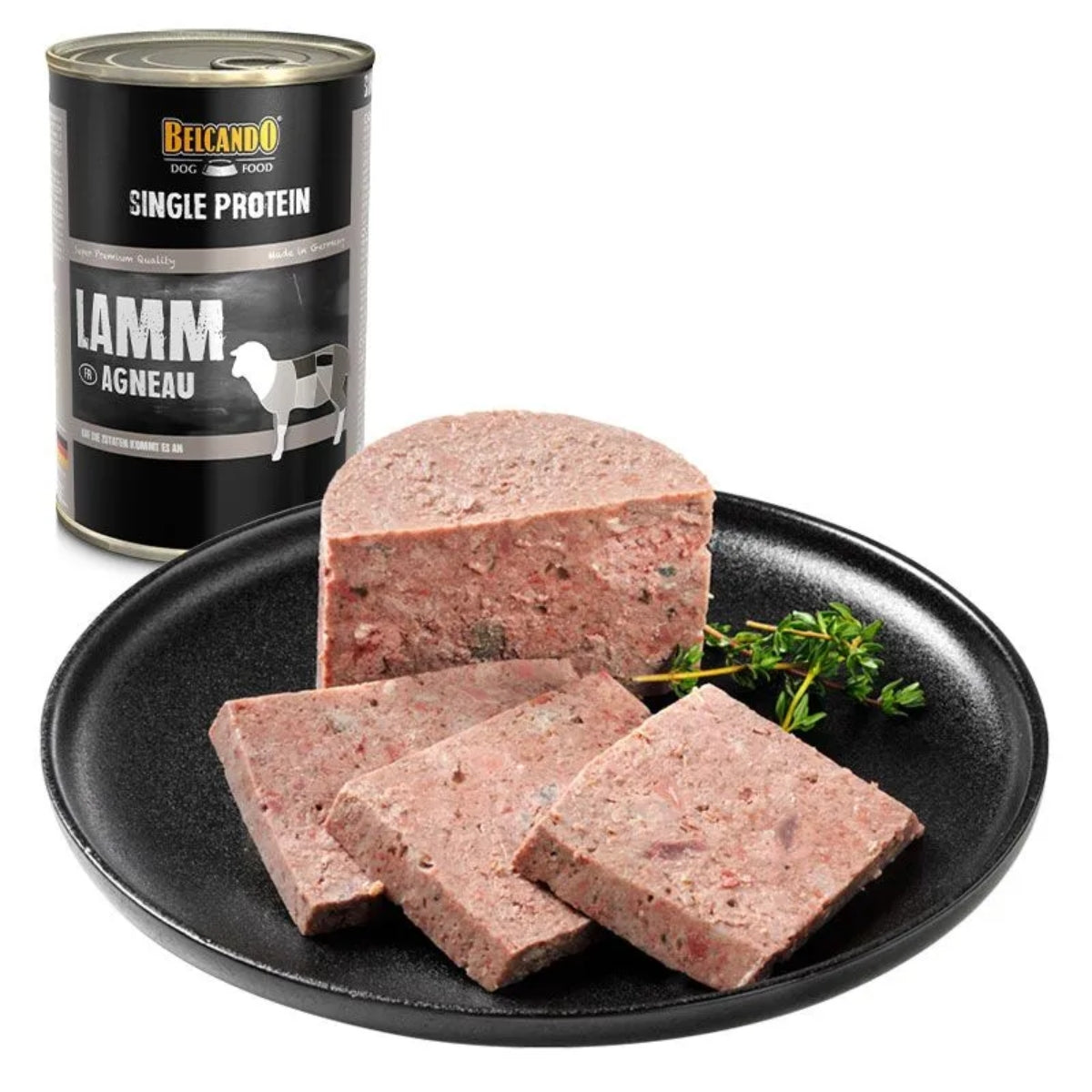 BELCANDO LATA PERRO SINGLE PROTEIN CORDERO