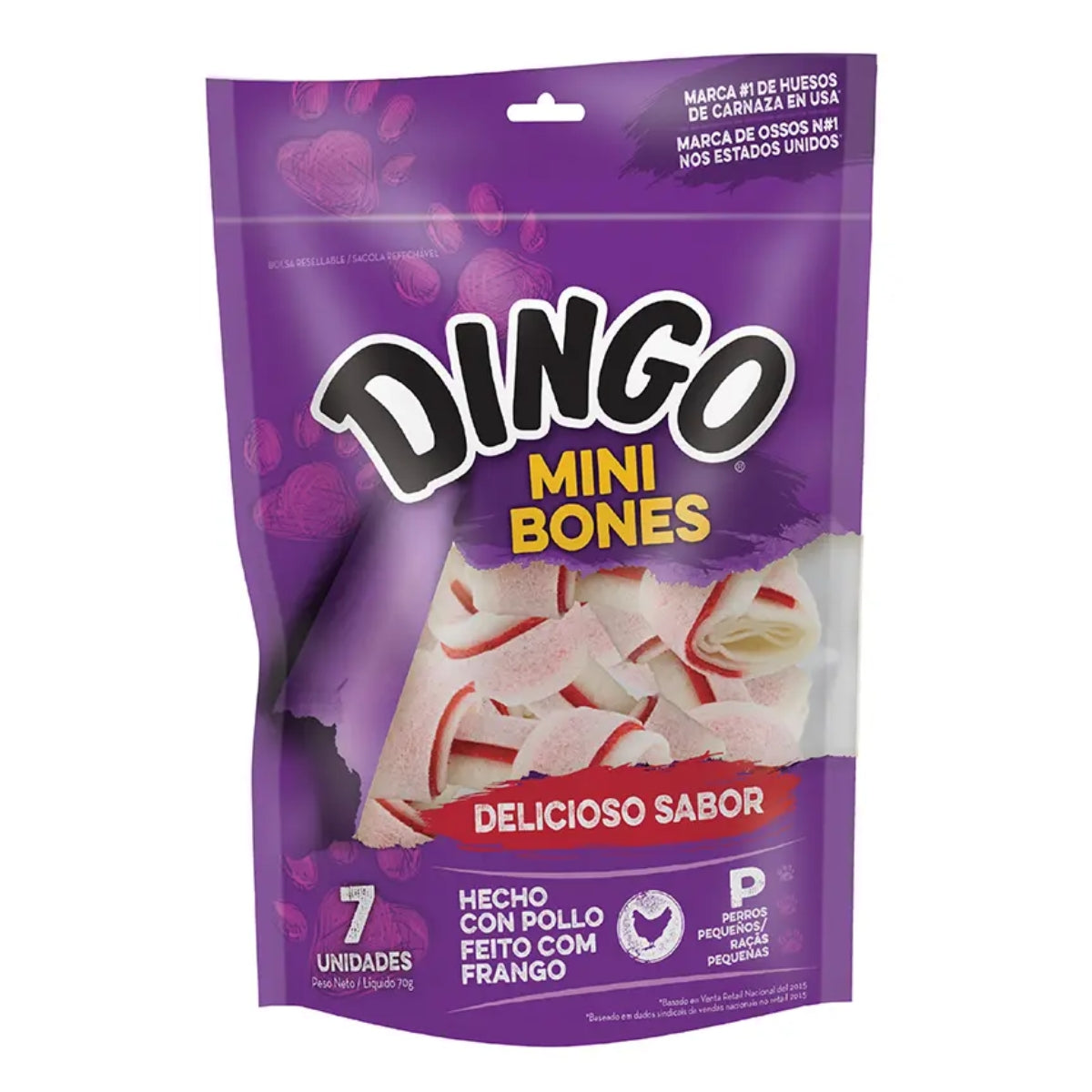 DINGO MINI BONES 7 UNIDADES