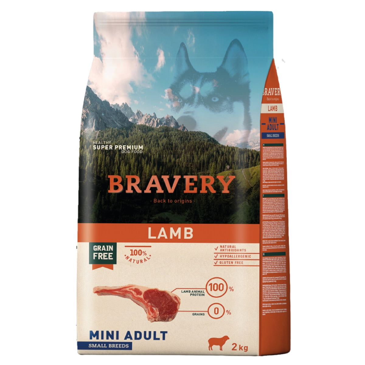 BRAVERY PERRO LAMB MINI ADULT SMALL BREEDS