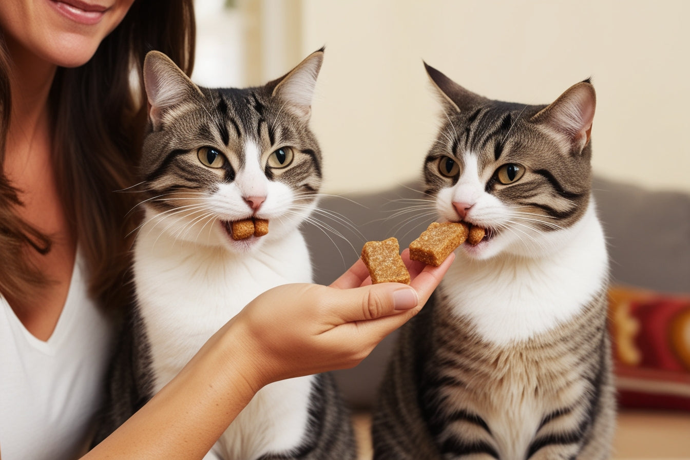 Snacks y Premios para Gatos
