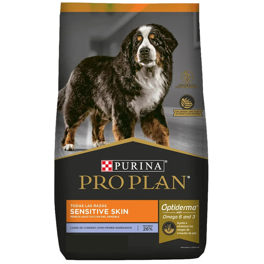 PURINA PROPLAN SENSITIVE SKIN CORDERO ADULTO TODAS LAS RAZAS