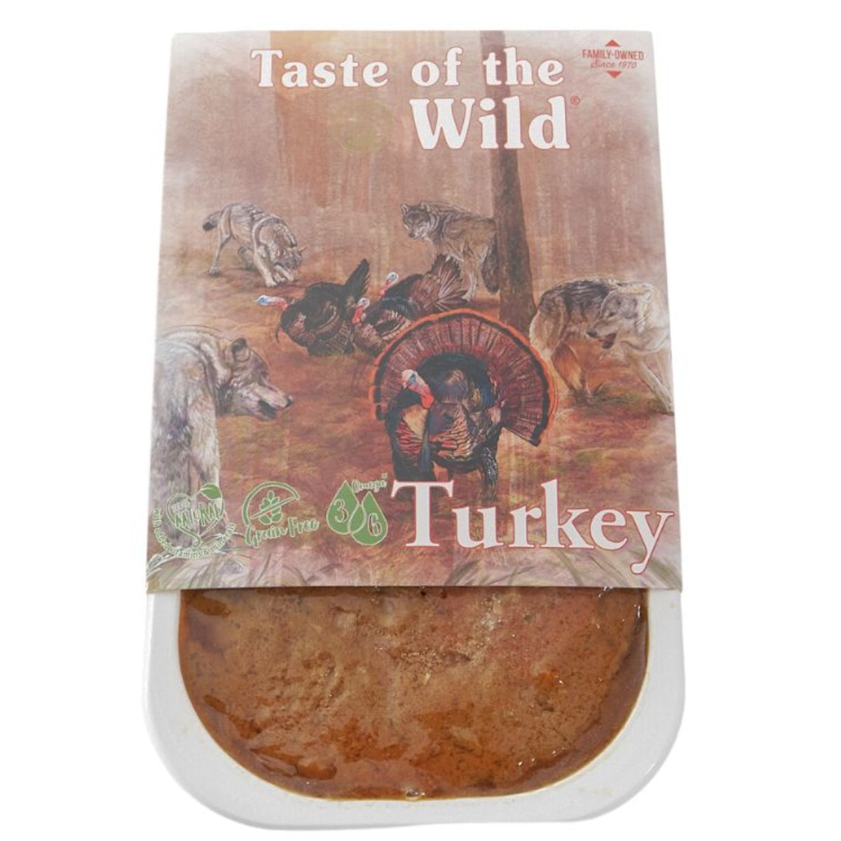 TASTE OF THE WILD BANDEJA PERRO TURKEY (PAVO)