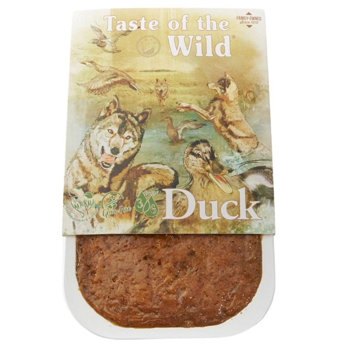 TASTE OF THE WILD BANDEJA PERRO DUCK (PATO)
