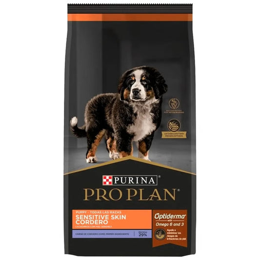 PURINA PROPLAN PERRO SENSITIVE SKIN CORDERO PUPPY TODAS LAS RAZAS