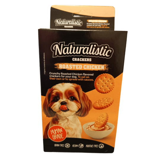 NATURALISTIC PERRO CRACKERS ROASTED CHICKEN