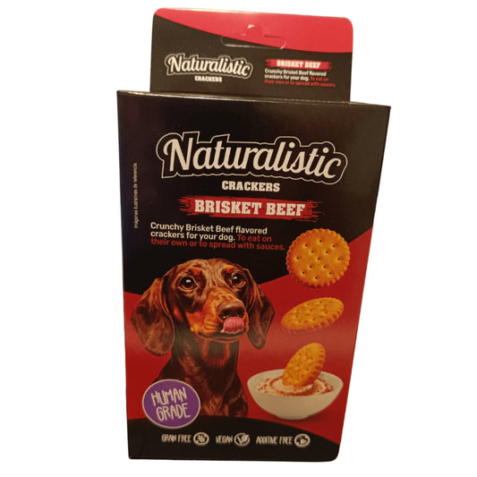 NATURALISTIC PERRO CRACKERS BRISKET BEEF