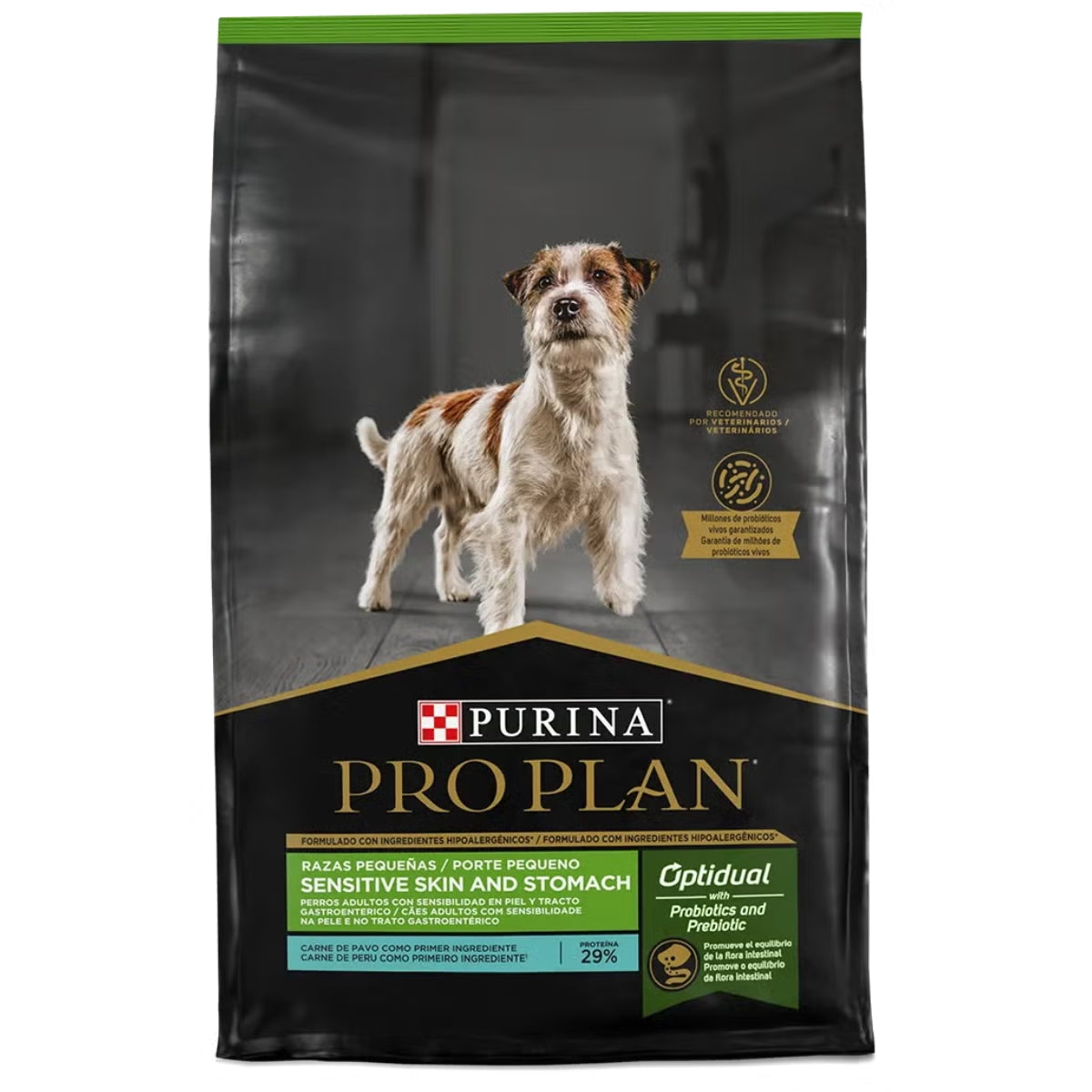 PURINA PROPLAN PERRO SENSITIVE SKIN AND STOMACH ADULTOS RAZA PEQUEÑA