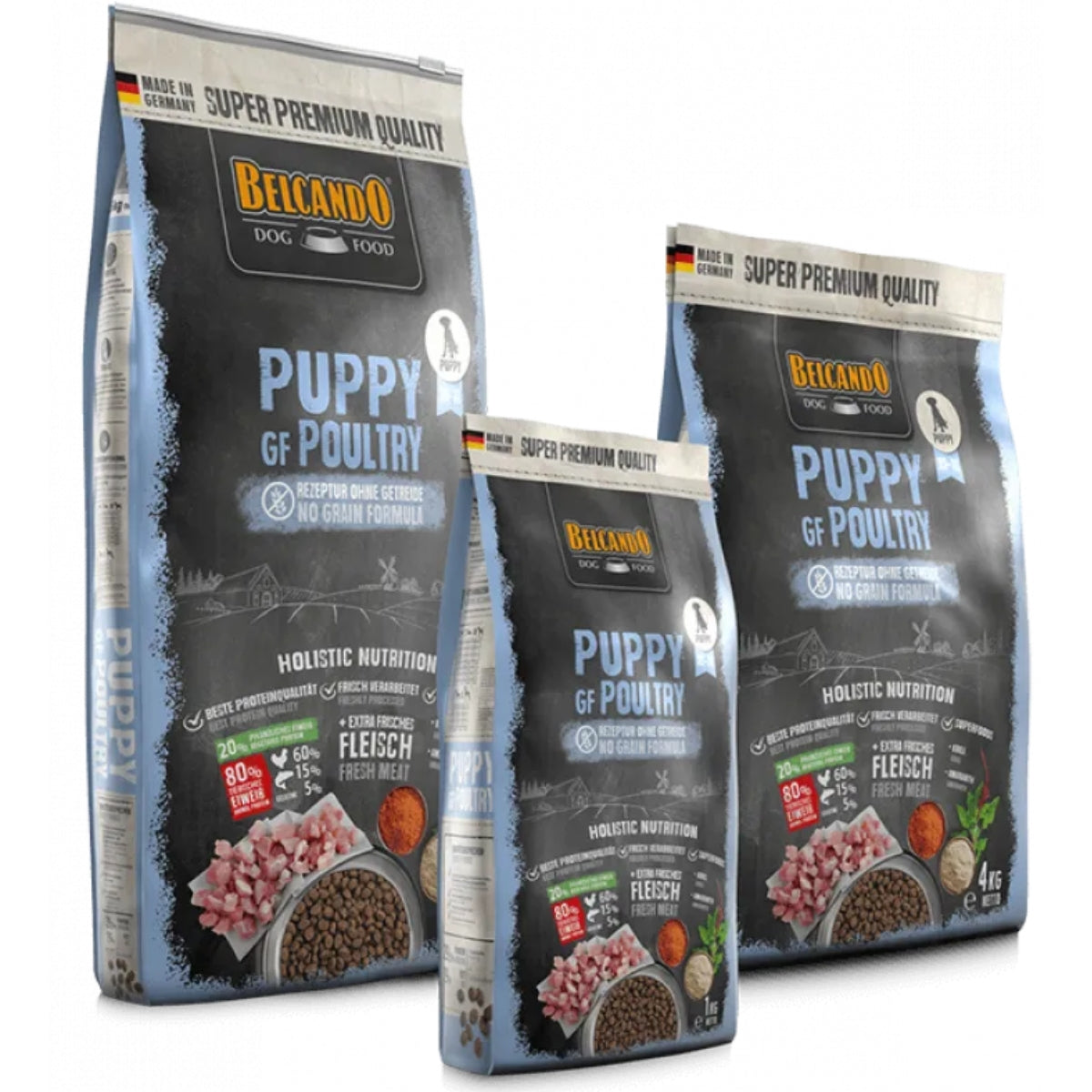 BELCANDO PERRO PUPPY GF POULTRY