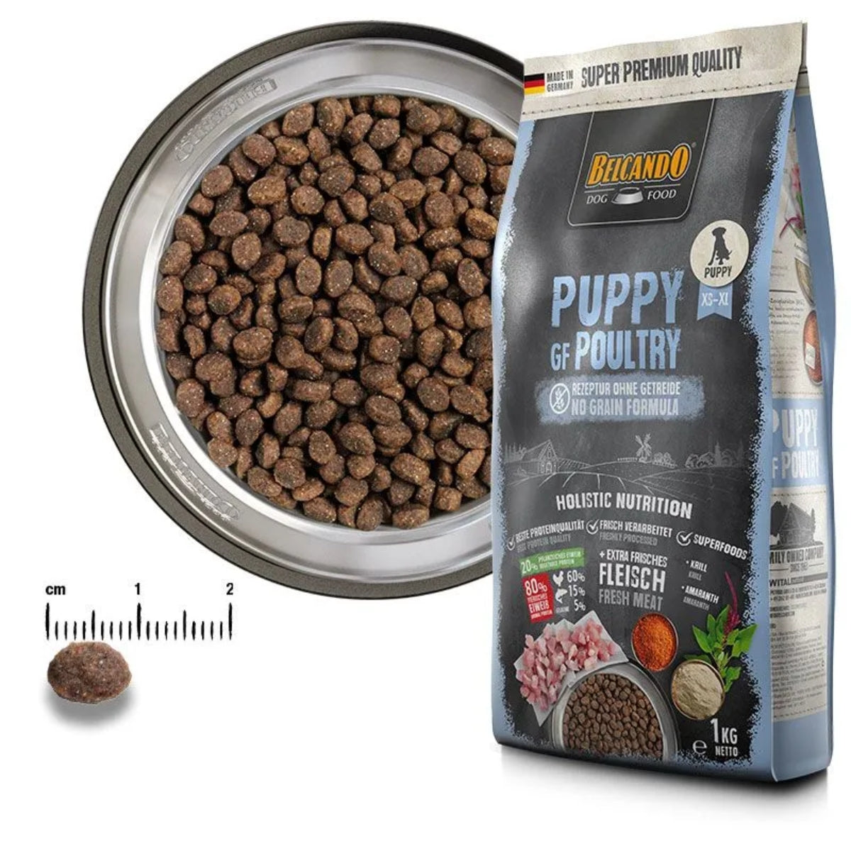 BELCANDO PERRO PUPPY GF POULTRY