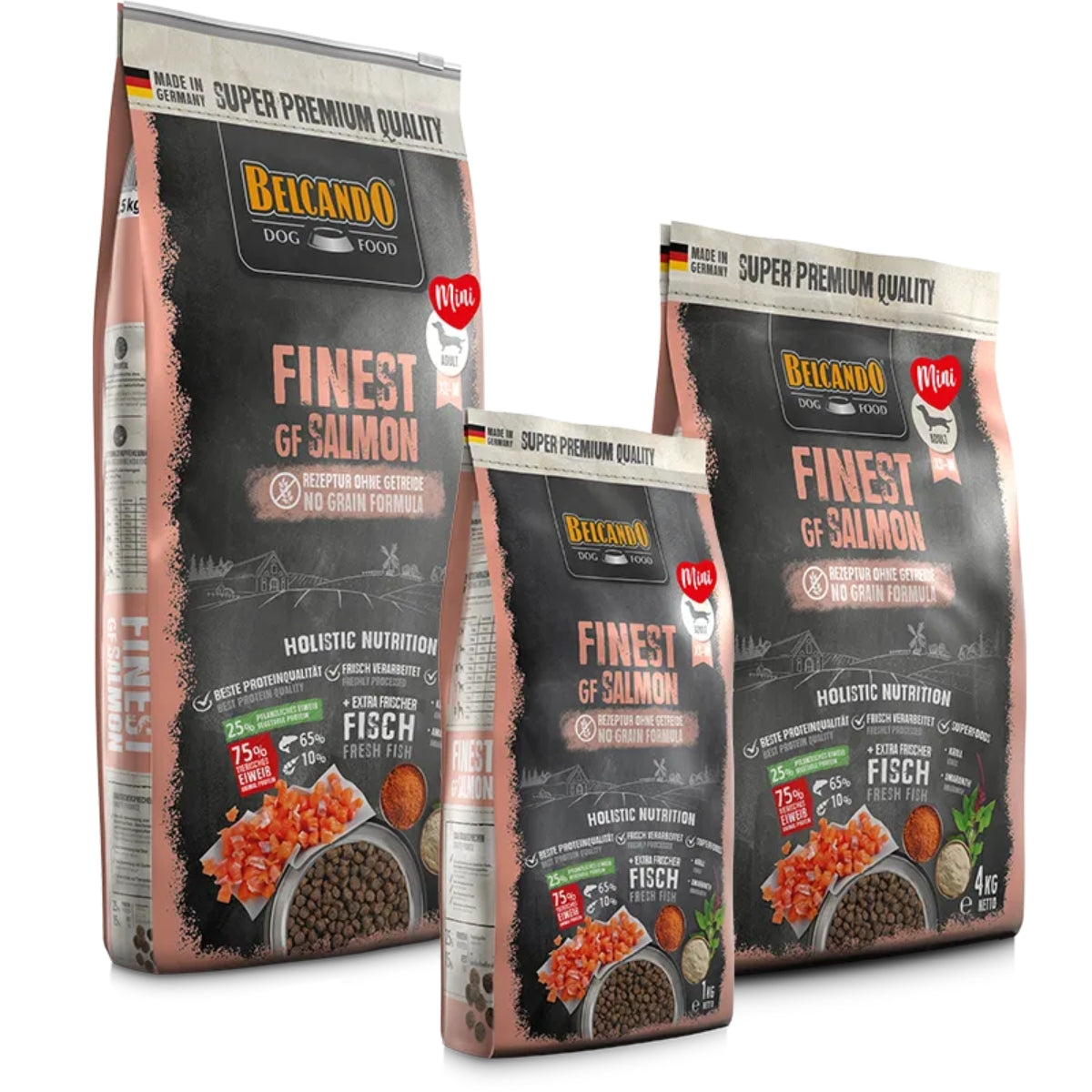 BELCANDO PERRO ADULT FINEST GF SALMON