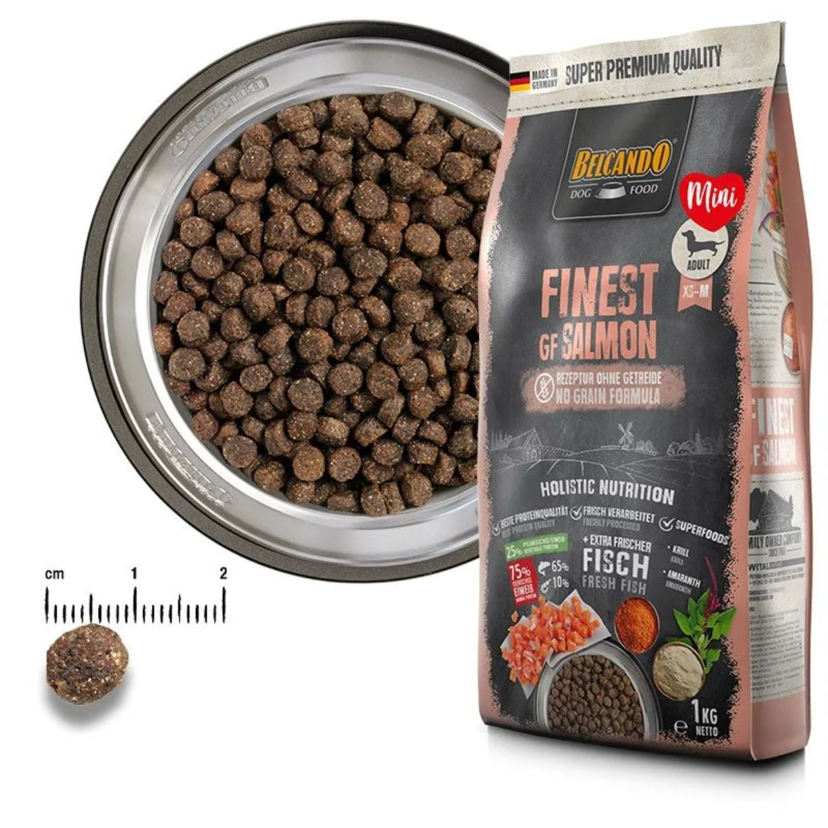 BELCANDO PERRO ADULT FINEST GF SALMON