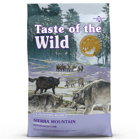 TASTE OF THE WILD PERRO ADULTO SIERRA MOUNTAIN (CORDERO)