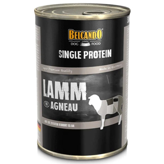 BELCANDO LATA PERRO SINGLE PROTEIN CORDERO