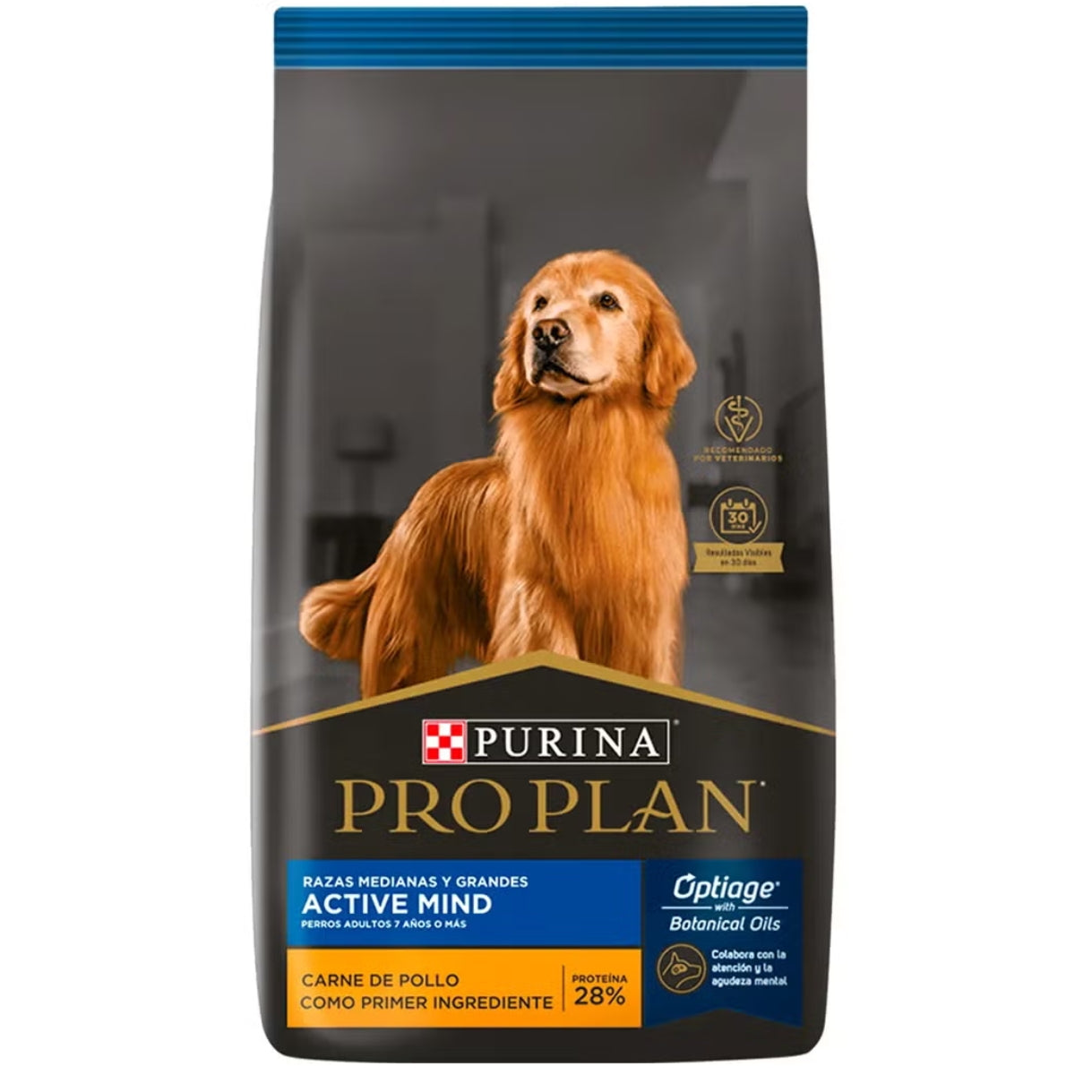 PURINA PROPLAN ACTIVE MIND SENIOR RAZAS MEDIANAS Y GRANDES