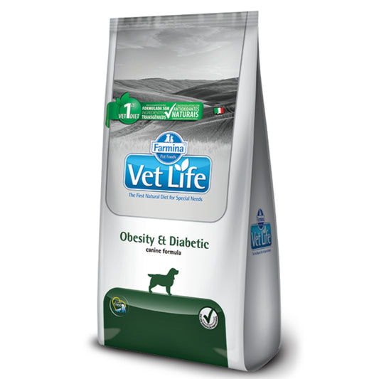 VET LIFE PERRO OBESITY DIABETIC